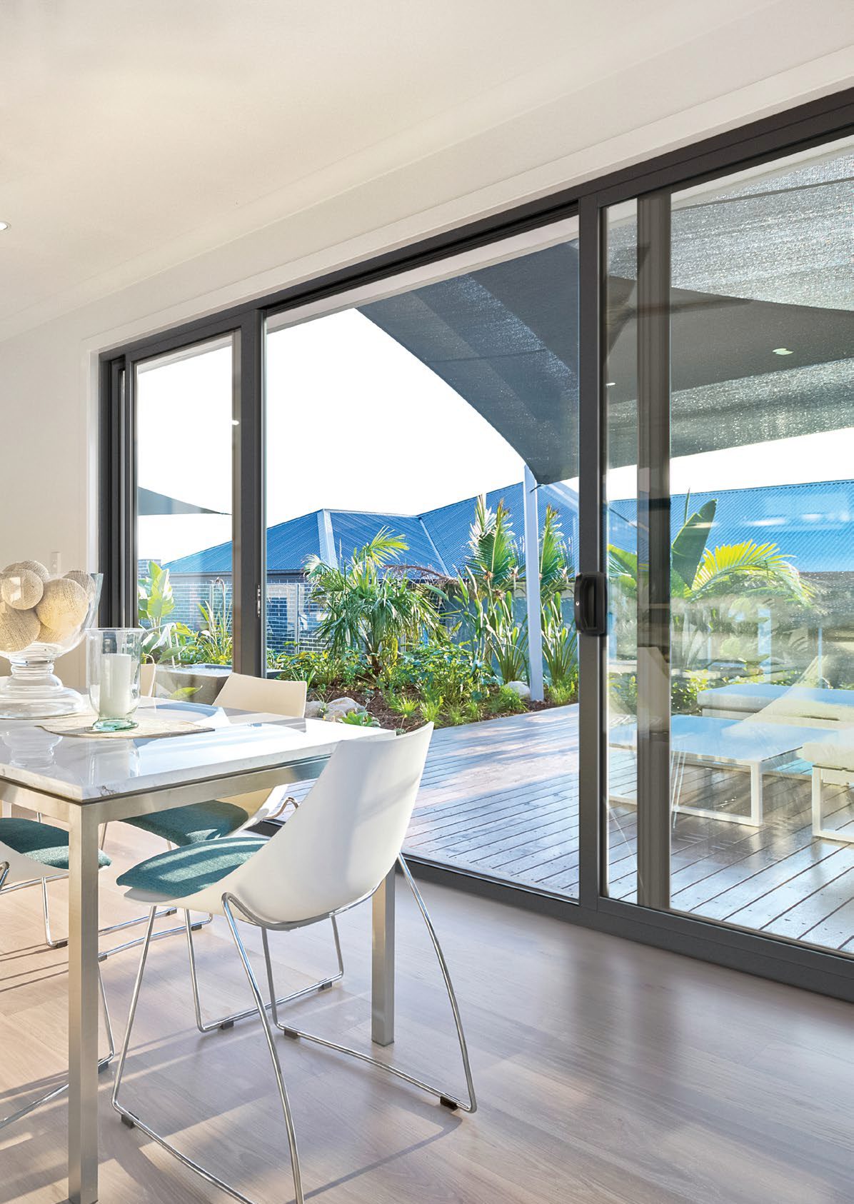 Capral Urban 284 Sliding Stacking Doors at Northeast Aluminium Windows & Doors